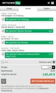 oddset spielplan heute.